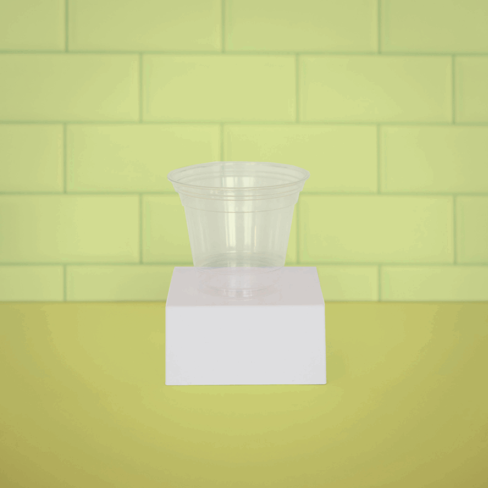 9oz PET Plastic Cold Cup