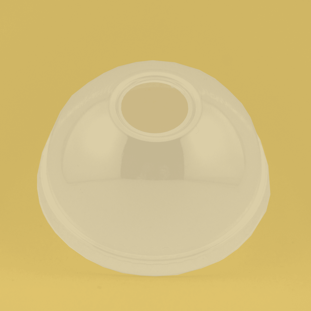 Dome Lid for 12-24oz PET Cup