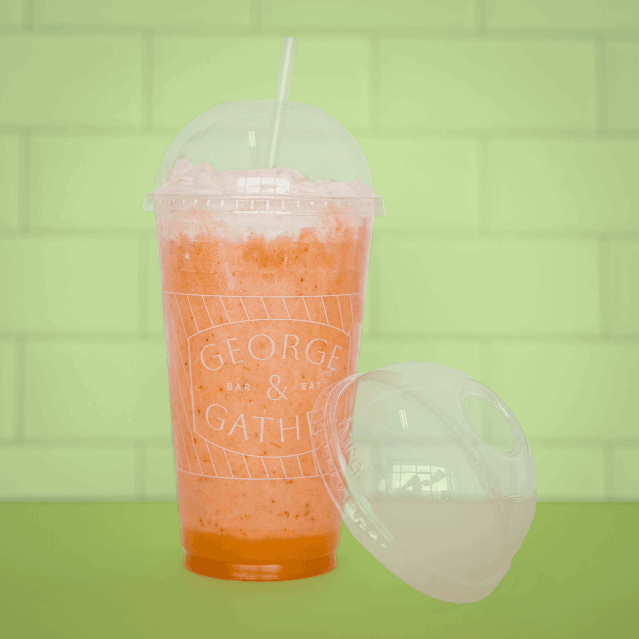 Dome Lid for 8-10oz PET Cup - Image 2