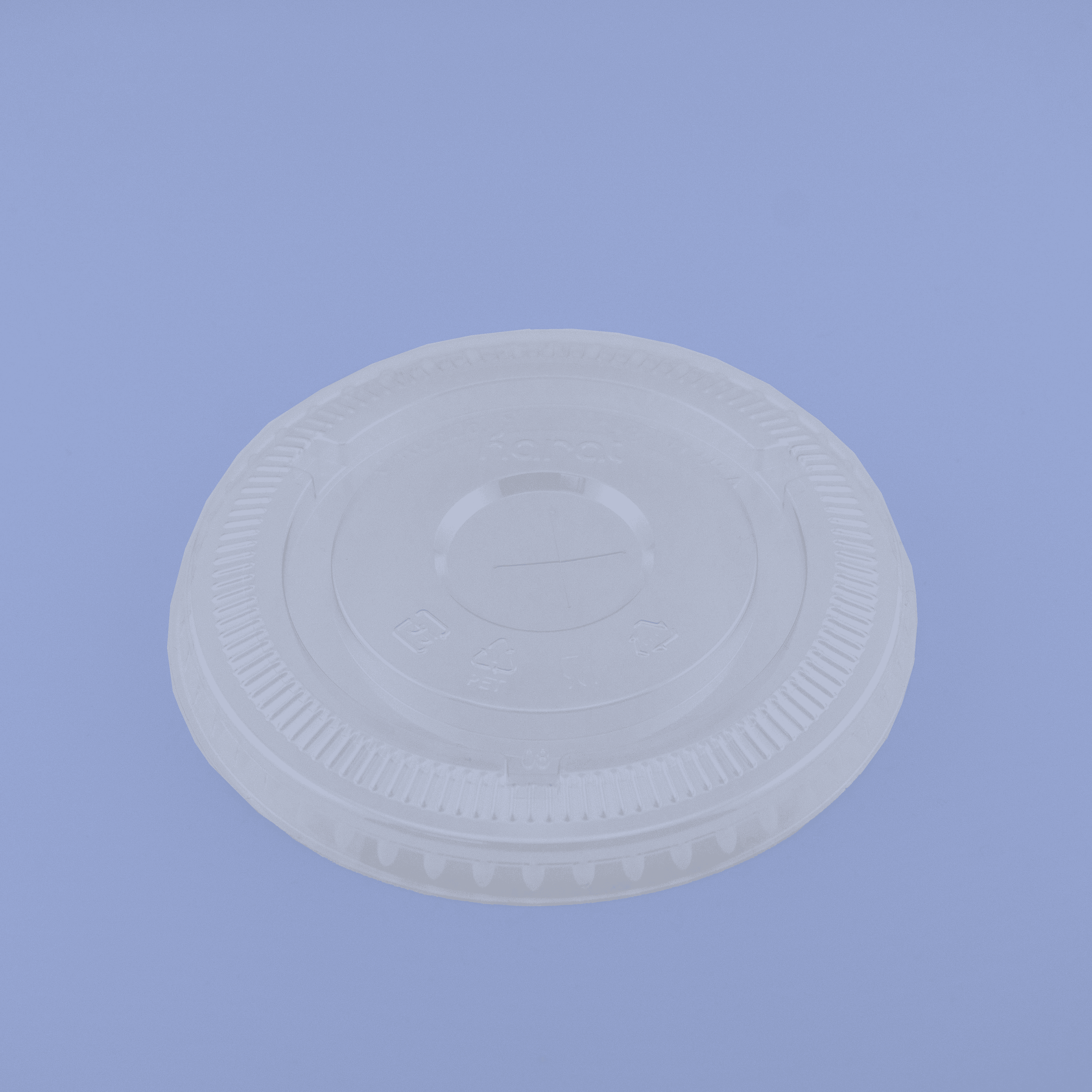 Flat Lid for 12-24oz PLA Cup 2