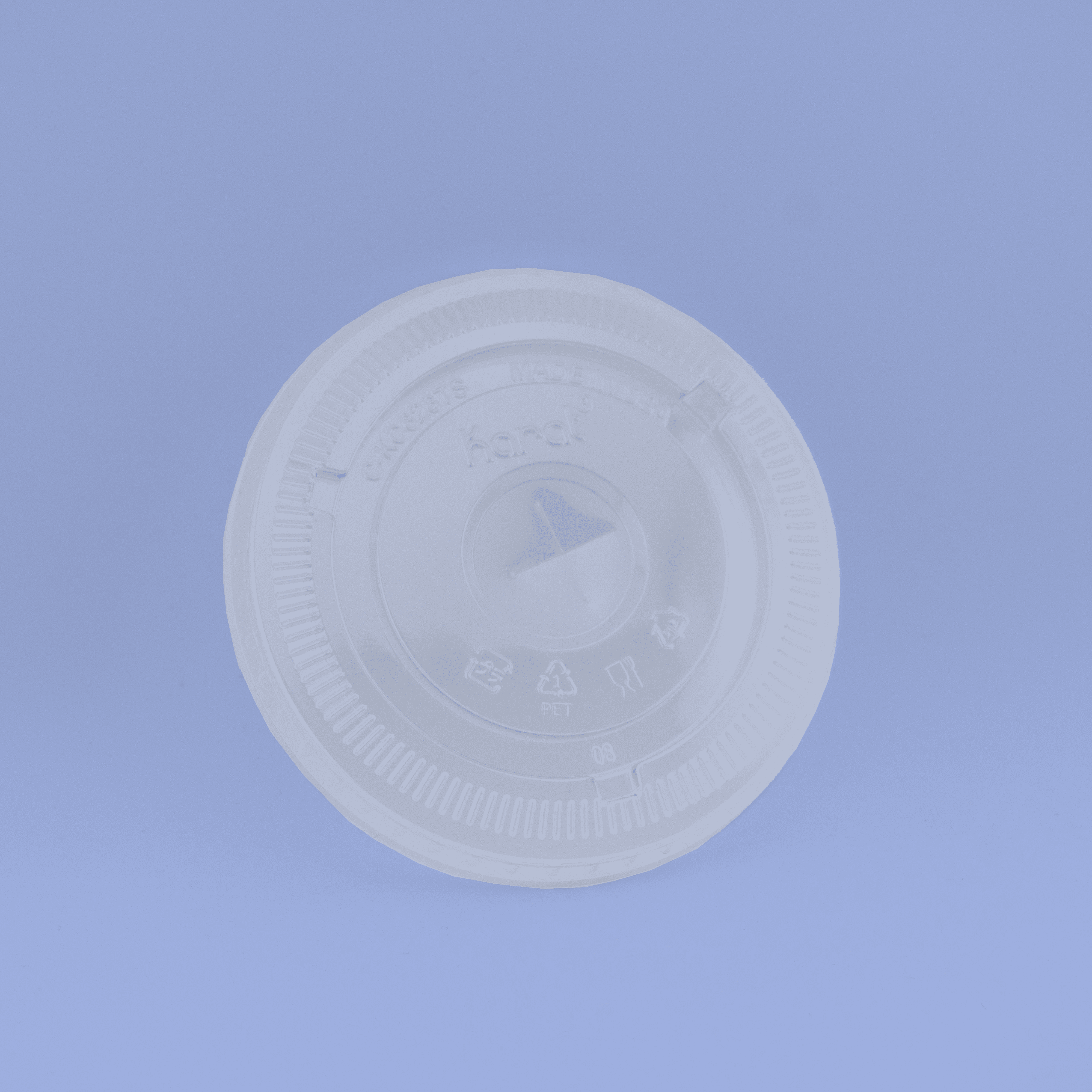 Flat Lid for 12-24oz PLA Cup