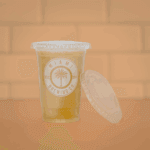 Flat Lid for 8-10oz PET Cup