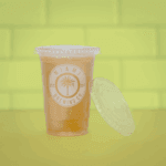 Flat Lid for 9-12oz PET Cup