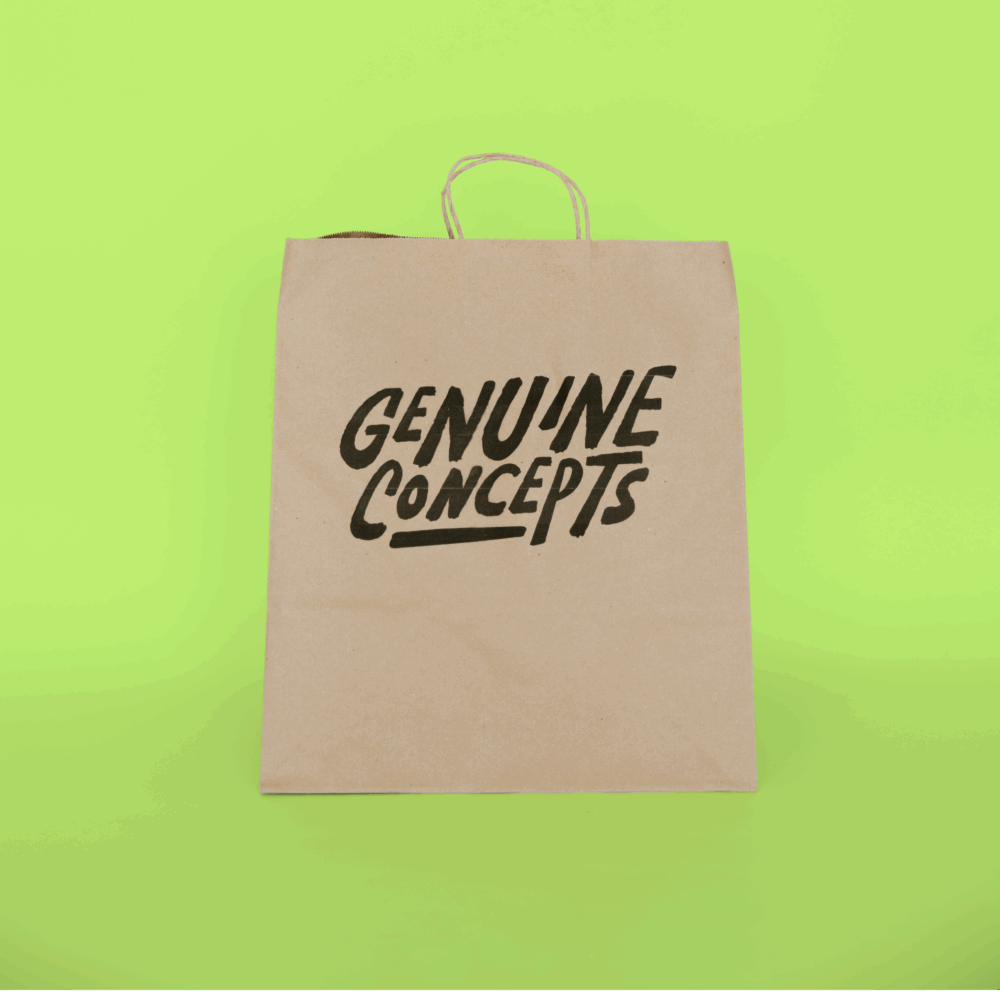 Handled Paper Tote 14" x 10" x 16"